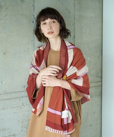 nitorito 【UNISEX】tanbo チェック柄 ストール