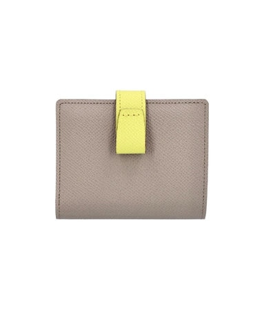 Atelier nuu 日本製 本革 バイカラーnoble 二つ折れウォレット