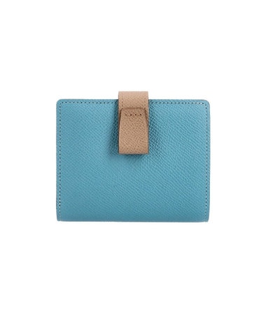 Atelier nuu 日本製 本革 バイカラーnoble 二つ折れウォレット