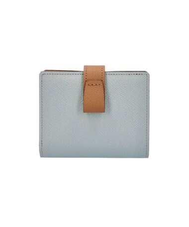 Atelier nuu 日本製 本革 バイカラーnoble 二つ折れウォレット