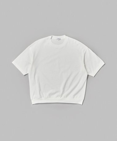 SITOM 裾リブTシャツ ホワイト