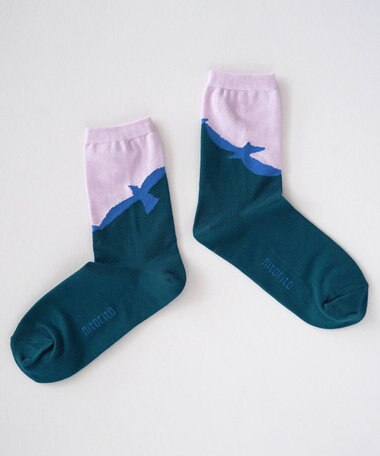 nitorito 【オリジナル柄/蒸れにくい/米沢】tori 靴下