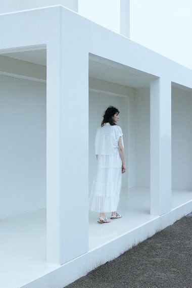 GRACE CONTINENTAL レースコンビキャミソールワンピース