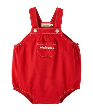 MIKI HOUSE HOT BISCUITS 【ミキハウス】【70-90cm】  ロンパース