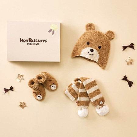 クマちゃんあったか小物セット☆