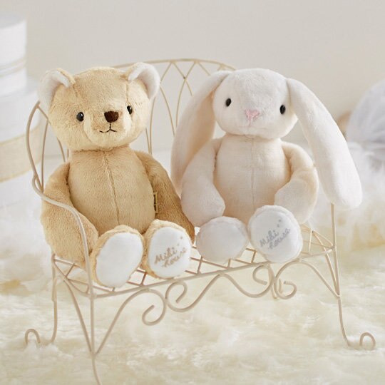 いつでも一緒♪クマちゃんうさちゃん