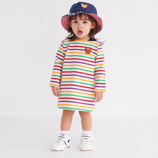 今売れてます！ボーダーワンピース