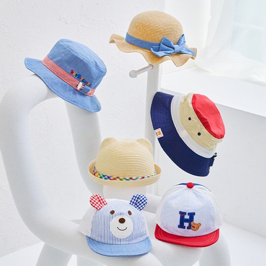 おでかけはしっかり紫外線対策☆帽子