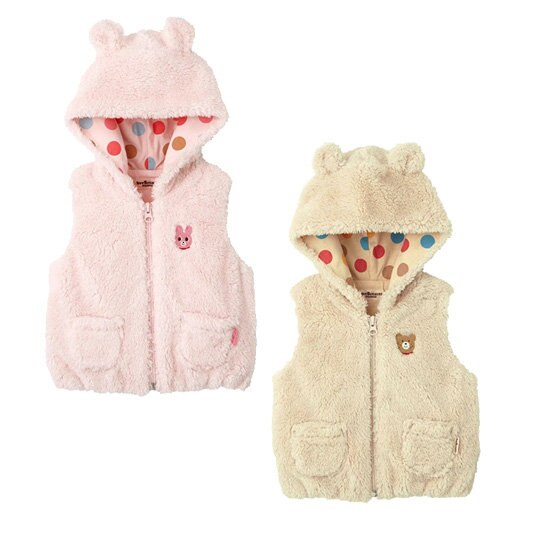 売れてます♪ふわふわベスト