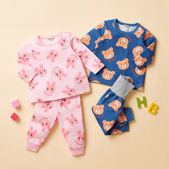 寒暖差に！腹巻付きパジャマ