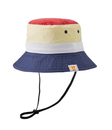 MIKI HOUSE HOT BISCUITS 【48-54cm】 日よけ付き サファリハット