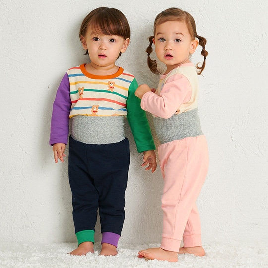 寝冷え防止に！長袖パジャマ＆スリーパー