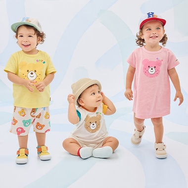 夏の顔☆ビーンズプリントシリーズ♪