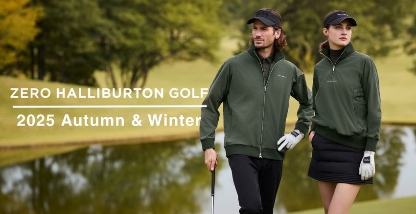 【ZERO HALLIBURTON GOLF 】2025 Autumn ＆ Winter Collection