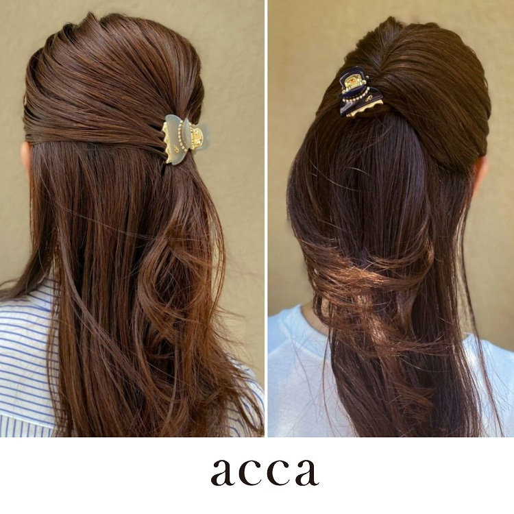 Acca 夏のお手軽ヘアアレンジに Sサイズクリップ Onward Crosset ファッション通販サイト オンワード クローゼット