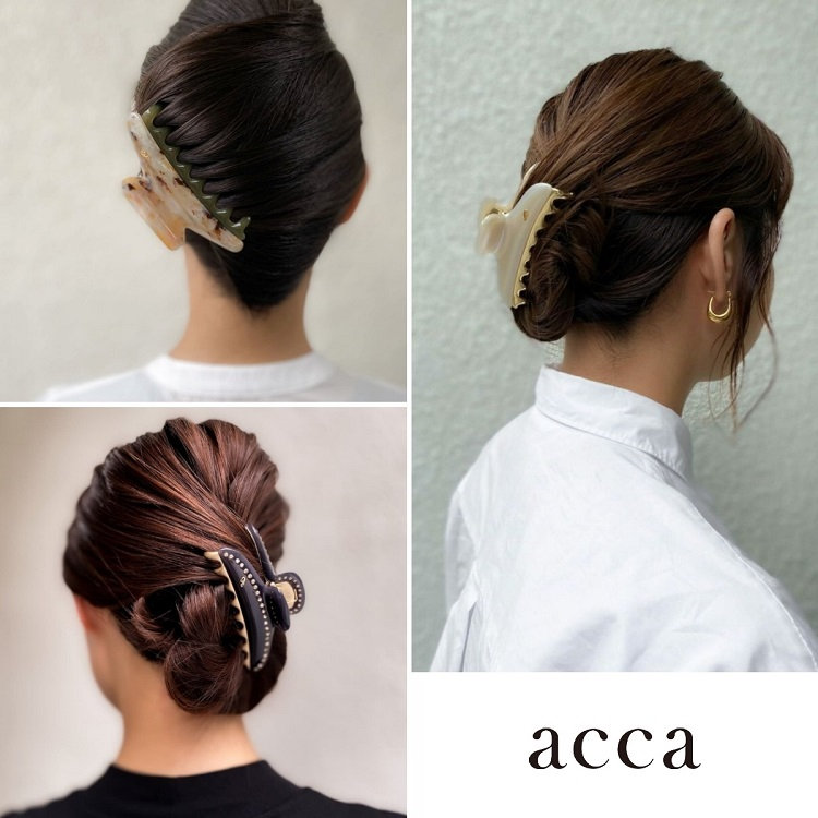 acca】和装にも似合う、まとめ髪にぴったりの夏ヘアアクセサリー３選