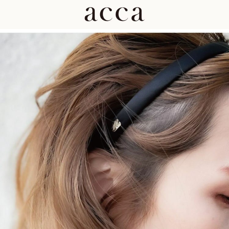 ダウンスタイルに映える≪大人カチューシャ≫