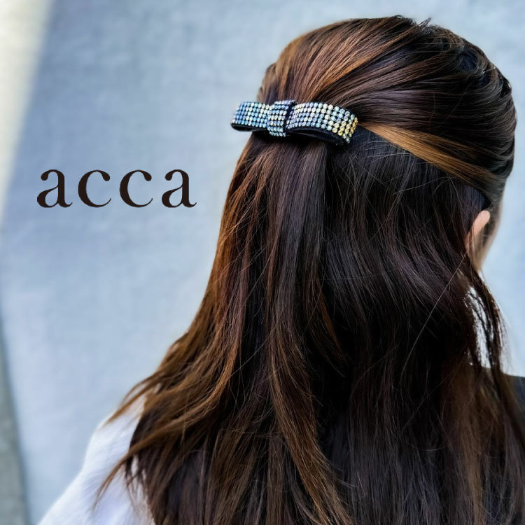 ブリジット リボン ロングバレッタ / acca | ファッション通販 【公式