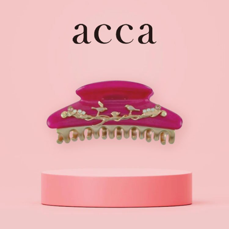 春気分高まる 大人のヘルシーピンクヘアアクセサリー | acca(アッカ)