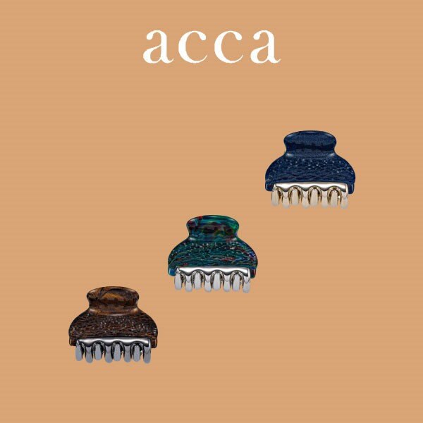 【新作登場】グランデサイズ ヘアクリップの魅力 | acca(アッカ)
