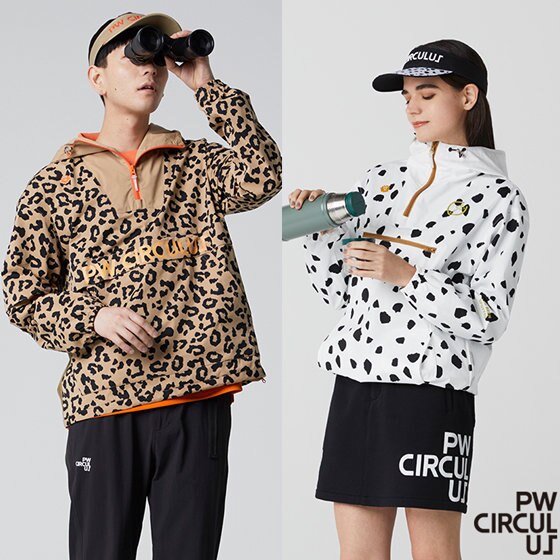 アニマルプリントが目を惹く！アノラックブルゾン