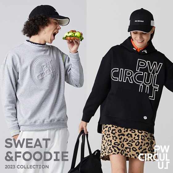 一日中快適にゴルフを楽しめる、スウェット＆フーディ