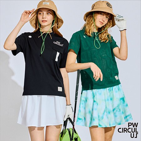 【おすすめピックアップ】軽量で夏のゴルフに快適なスポーティMIXフレアスカート