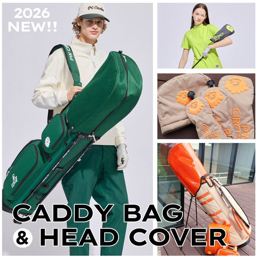 【特集】PW CIRCULUSのCADDYBAG＆HEAD COVER
