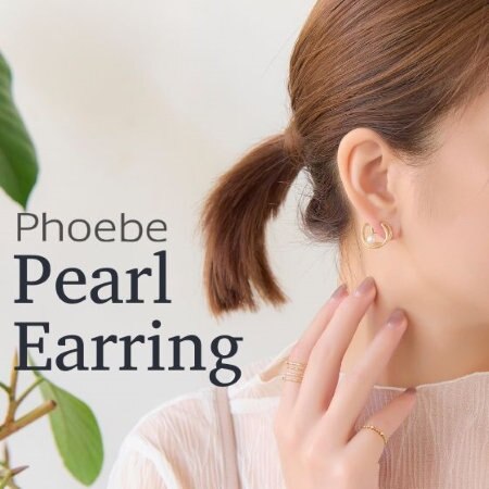 【Phoebe】1粒パールイヤリング特集