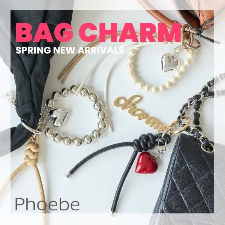 【NEW ARRIVALS】トレンドのバッグチャームが通常販売START！