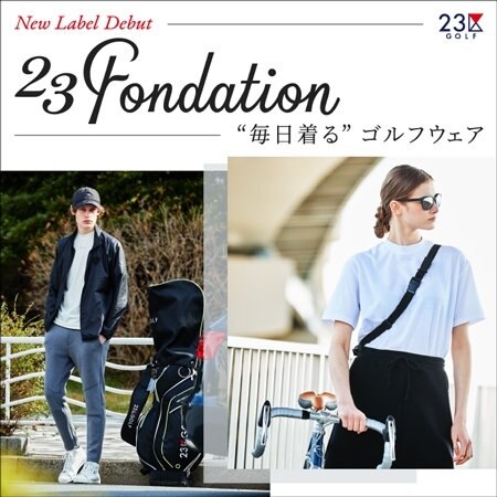 【 NEW Label 】毎日着る ゴルフウェア