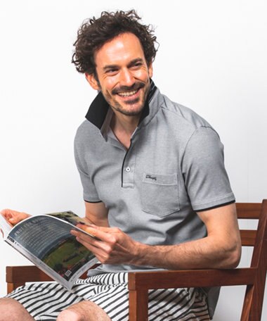 23区GOLF 新色追加！全色揃えたくなる逸品【MEN】【WEB限定/消臭/UV/吸汗速乾】カノコポロシャツ