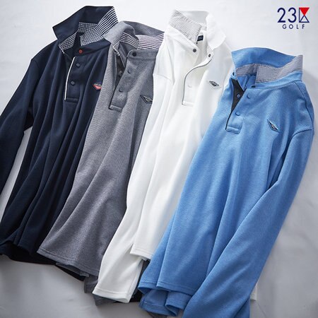 【MEN】今すぐ活躍！ギフトにも人気の正統派長袖ポロシャツ