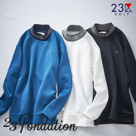 【23Fondation】完売前に急げ！大人気モックネックシャツ