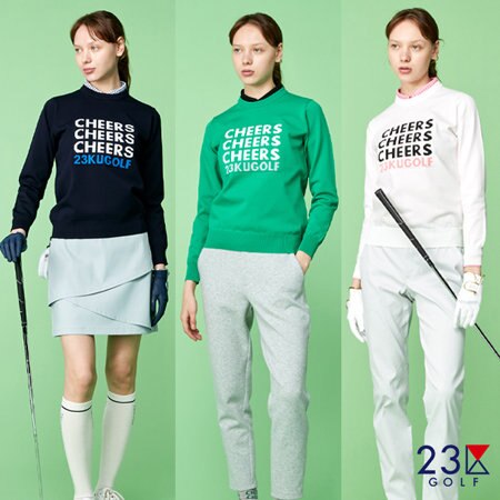 【WOMEN】グリーンに映える軽量ニットに注目！