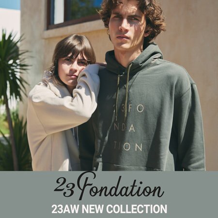 【23Fondation】AW collectionが続々入荷中！
