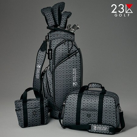 シックで上品な柄で揃えるゴルフ雑貨　モノグラムシリーズ