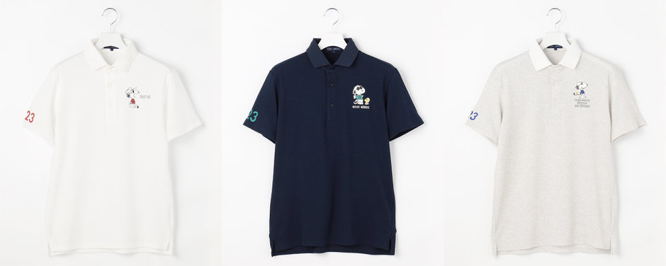 ラコステ　ピーナッツ コラボ ゴルフ　ポロシャツ　スヌーピー ネイビー　紺 楽天市場】スヌーピー ポロ シャツ 刺繍 ゴルフ ポケット SNOOPY