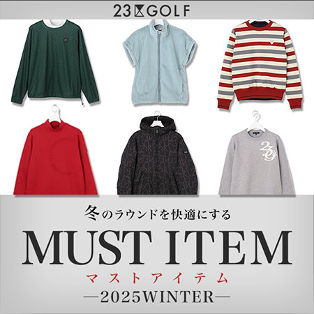 【特集】冬のラウンドを快適にするMUST ITEM