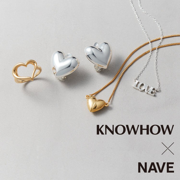 KNOWHOW jewelry × NAVE