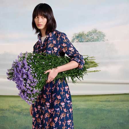 春夏シーズンを先取りするフローラルプリント