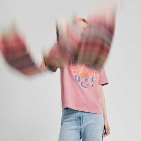 Tシャツでコーディネイトに個性をプラスして