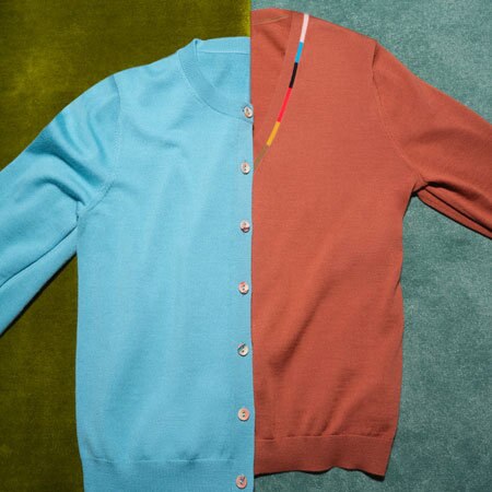 コーディネイトの主役になるニット