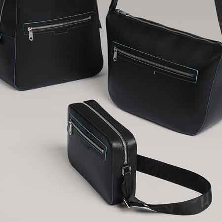 ロゴエンボスが際立つ、上質レザーの新作バッグシリーズ