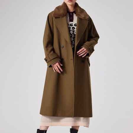 冬のスタイルを品良く整える、上質ロングコート
