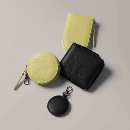 遊び心あふれるドゥードゥルデザイン。新作レザーグッズが登場