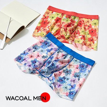 気持ちいいパンツにトロピカルフラワー柄が新登場