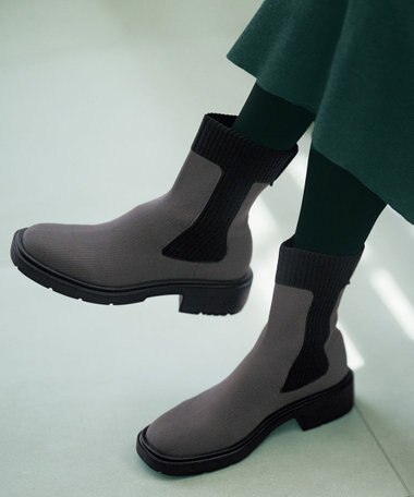 steppi 【軽い/防水/洗える】サイドゴアブーツ