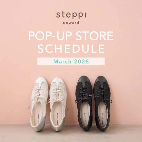steppi POP-UP 3月のスケジュール