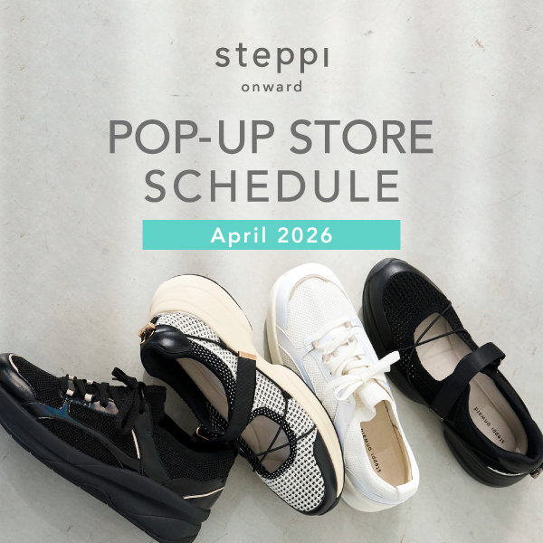 steppi POP-UP 4月のスケジュール